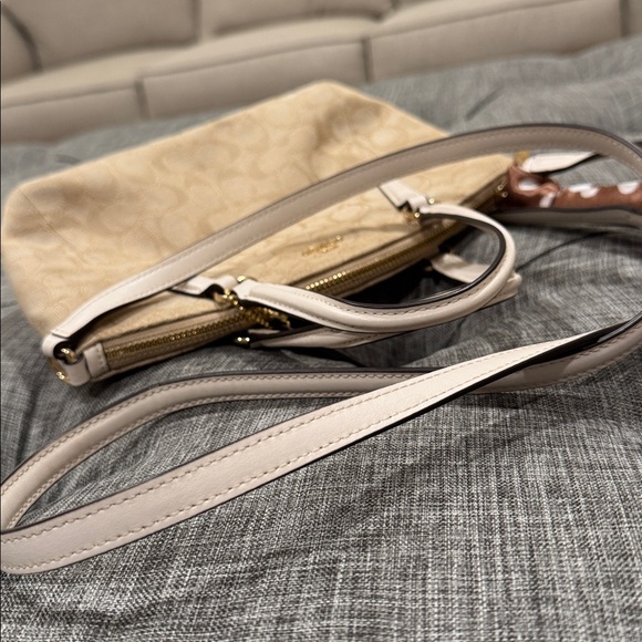 Coach Bag Kelsey Mini Cream Tan Satchel - Picture 14 of 17